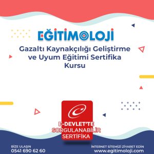 Gazaltı Kaynakçılığı Geliştirme ve Uyum Eğitimi Sertifika Kursu