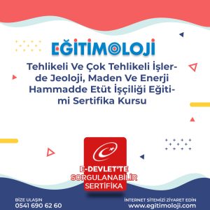 Tehlikeli Ve Çok Tehlikeli İşlerde Jeoloji