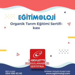 Organik Tarım Eğitimi Sertifikası