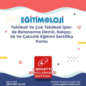 Tehlikeli Ve Çok Tehlikeli İşlerde Betonarme Demir